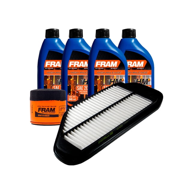 Kit De Aceite Mineral 20W50 Kit De Afinación Sin Bujías Compatible con Chevrolet Spark L4 1.2L DE 2011 A 2017