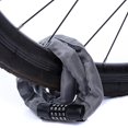 thumbnail image 3 of para bicicleta, de bicicleta con combinación reiniciable de 4 dígitos, s de cadena de bicicleta antirrobo para trabajo negro Baoblaze Bloqueo de contraseña de bicicleta, 3 of 8
