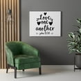 thumbnail image 3 of Scripture Walls John 13:34 Love Another Hearts Bible Verse Canvas Christian Wall Art Ready to Hang Unframed, 3 of 12