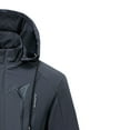 thumbnail image 5 of HAPIMO Sales Men's Outdoor Jacket Waterproof And Stain-Resistant Wind-Resistant Thermal Zipper Warm Jacket Detachable Cap Thicken Outwear with Drawstring Gray XL, 5 of 5