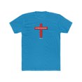 thumbnail image 4 of Fix Your Eyes On Jesus Men's Cotton Crew Tee, 4 of 7