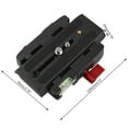 thumbnail image 4 of YIEMEEN Quick Release Plate for Manfrotto 577 for 501 500AH 701HDV Q5 Camera Tripod, 4 of 10