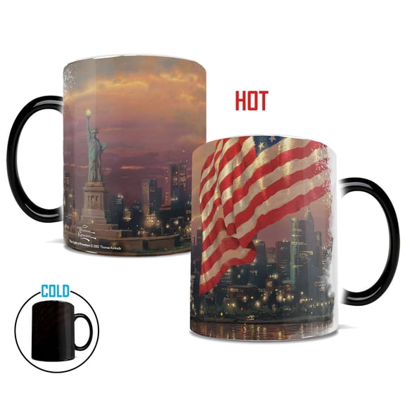 Thomas Kinkade Studios (Light of Freedom) Morphing Mugs® Heat-Sensitive Mug MMUG043