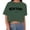 Dark Green, variant on Tshirts Shirts for Women Crop Top Short Sleeve Printed Summer Womens Summer Tops Black L