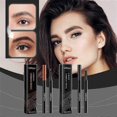 thumbnail image 2 of Lápiz de tinta líquida 3D para tatuaje de cejas con microblading, resistente al agua, de 4 puntas, marrón, 2 of 5