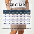 thumbnail image 3 of Men's Cotton Linen Casual Shorts Straight Leg 5-Inch Inseam Summer Beach Shorts with Pockets, 3 of 5