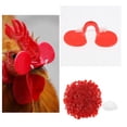 thumbnail image 2 of kusrkot MagiDeal 500x Chicken Pinless Peepers Poultry Blinders Spectacles Anti-Pecking 7cm, 2 of 9