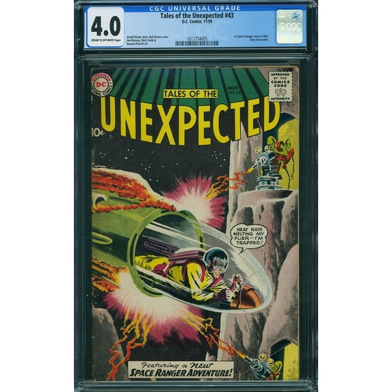 Tales of the Unexpected #43 - CGC 4 Comic Book