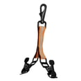 thumbnail image 2 of Firefighter Glove Strap Turnout Gear Holder Heavy Duty Firefighting Glove Strap Nylon Webbing Outdoor Tool 2 Clips for Welding Gloves Orange, 2 of 10