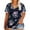 Black, variant on DondPO Women's Tops Plus Size V Neck T Shirts Women Short Sleeve Tops Casual Summer Tshirts Loose Fit Tee Womens Graphic T Shirts Cotton Shirts for Women