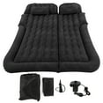 thumbnail image 2 of Inflatable Car Mattress with Pump, Premium Flocking PVC, Soft Breathable, for Travel and Camping, 2 of 7