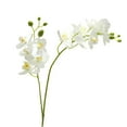 thumbnail image 2 of 42Cm Artificial Orchid Stems With 3 Lifelike Flowers For Home Kitchen Wedding Centerpieces Vase Arrangements Table Decor, 2 of 9