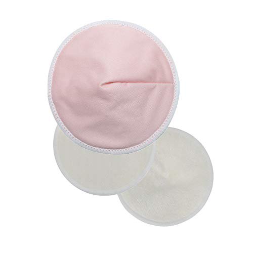 14-Pack Organic Nursing Pads - Washable Breast Pads for Breastfeeding,  Nursing Bra Nipple Pads for Breastfeeding, Pumping Bra Reusable Breast  Pads