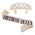 thumbnail image 2 of Birthday Sash Crown,Birthday Sash Crown Add Birthday Party Supplies HAPPY Birthday Crowns Time-Tested Durability, 2 of 12