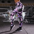thumbnail image 4 of YABCSAZ Scrunch Butt Lift Leggings for Women Camouflage High Waisted Floral & Space Elastic Tight Hip Lifting Super Soft Yoga Pants for Workout, 4 of 6