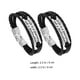thumbnail image 3 of 2 pulseras inspiradoras de cuero trenzado para hombre, 3 of 7