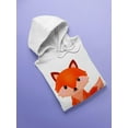 thumbnail image 3 of Cute Fox Sitting Hoodie Women -SPIdeals Designs, Female 4X-Large, 3 of 4