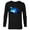 Black, variant on Avatar Pandora A World Like No Other Na’vi Shadow at Night - Long Sleeve T-Shirt for Men - Customized-White