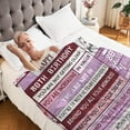thumbnail image 4 of LHSHID 80th Birthday Gifts for Women Happy 80th Birthday Gift Ideas Decorations Happy 80th Birthday Blanket Soft Birthday Blanket for Women 50"x60", 4 of 7