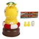 thumbnail image 1 of Rociador con base de dinosaurio para divertirse al aire libre - Enchufe europeo - Juguete cohete giratorio con agua de color amarillo, 1 of 8