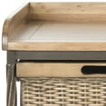 thumbnail image 5 of Safavieh Noah Rustic 2 Drawer Wooden Storage Bench, 5 of 6