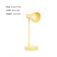 thumbnail image 3 of Yuarrent Lámpara de escritorio de 90 °, luz de recargable ajustable, lectura de libros, niños, aprendizaje, protección para los ojos, luces Iluminación y accesorios Amarillo, 3 of 6