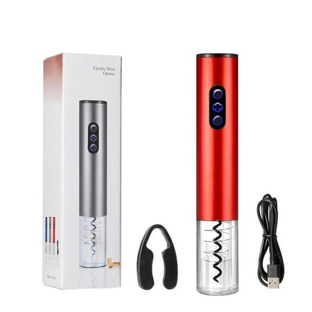 

Zonghan USB charging mobile wine opener USB cable charging model frosted distinguished Chinese red