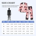 thumbnail image 4 of Susaid Chibi Axolotl Sakura Fantasy Print Men's Long Sleeve Pajama Set, Two-Piece Button-Down Loungewear PJs Set, Comfortable Sleepwear for Relaxation-X-Large, 4 of 7