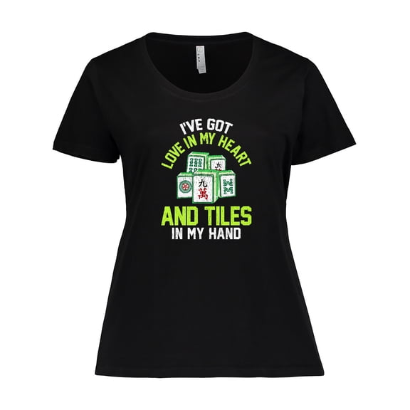 Inktastic Mahjong Idea Women's Plus Size T-Shirt