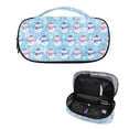 thumbnail image 4 of Jiueut Christmas Snowman Insulin Storage Bag Traveling Bag for Medicine Insulin Insulin Bags for Women Storage Bags with Zipper for Travel Insulin Pouch with Extra Room, 4 of 7