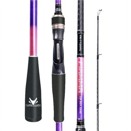 PURELURE High Strength Hard Power Casting Rod HERO 2.2m C732XH Fast Action FUJI Guide Snakehead Game Fishing Rod