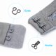 thumbnail image 5 of 100 piezas de ganchos y ojos de costura adecuados para falda, sujetador, ropa, pantalones, costura, manualidades DIY, negro oscuro, 5 of 6
