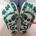 thumbnail image 3 of YAOBAMM Health Care Socks 1 Set Acupoint with Serenity Steps Legible Foot Acupuncture Point Printed Elastic Massage to Promote, 3 of 6