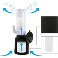 thumbnail image 4 of HAHDAXIA Mini Sponge Fish Filter 3-in-1, Filtration System Ultra Quiet Air Pump Filter Fints in Most Household Aquarium Small Fish Tank Aquarium Fish Tank Cleaner Foam Filter, 4 of 7
