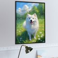 thumbnail image 4 of Samoyed Dog Themed Wooden Jigsaw Puzzle 1000 Pieces, Fun Activity for Adults, 4 of 8