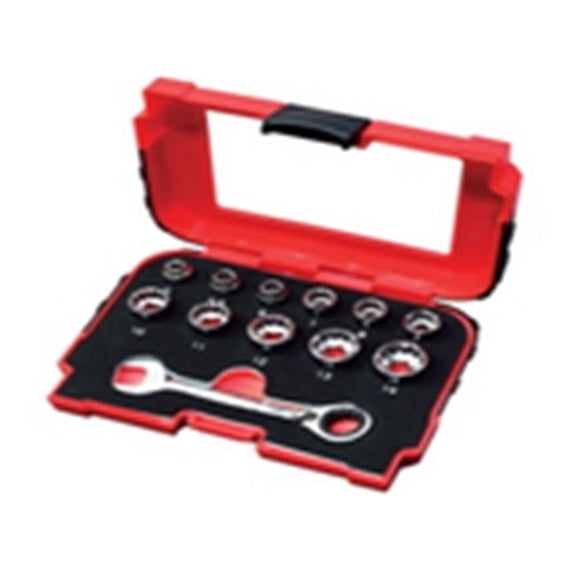 20020 0.25 in. Multi Plus Close Quter Spline Socket - 12 Piece