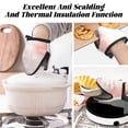 thumbnail image 7 of Pofeuu Marble Print Thickened Mini Silicone Oven Mitts Heat Resistant, Rubber Oven Mitt Gloves, Finger Pinch Grips, Pot Holder, Silicone Potholder, 7 of 7