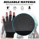 thumbnail image 5 of sweethay 1 par de guantes de ciclismo para hombres y mujeres, mitones portátiles para exteriores para bicicletas, mitones deportivos de nailon para Ciclismo Gris Tipo 2 sweethay BFH000222-01, 5 of 6