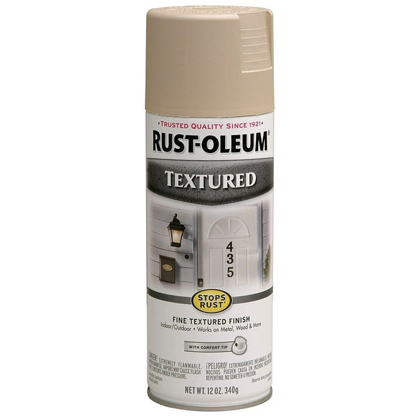 RustOleum 7223830 Textured Spray Paint, 12 oz, Sandstone