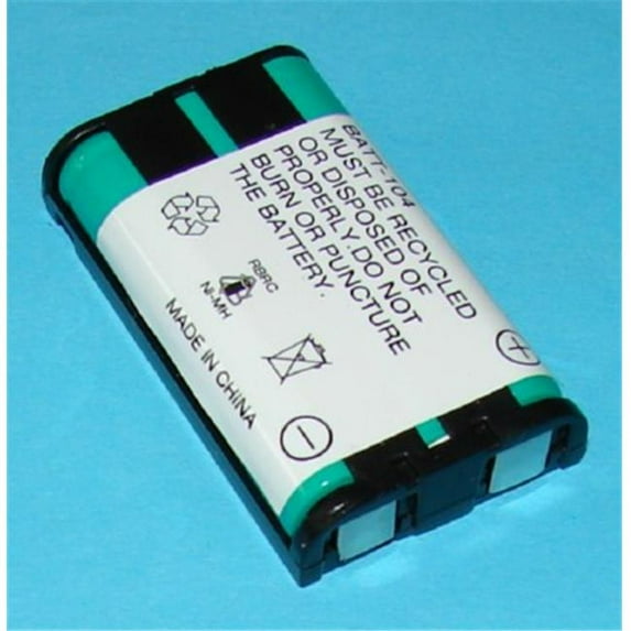 Ultralast BATT-104 Replacement Panasonic HHR-P104 Cordless Phone Battery
