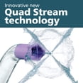 thumbnail image 2 of Power Flosser Tips Philips Sonicare Quad Stream F3, paquete de 2 unidades, color blanco, 2 of 9