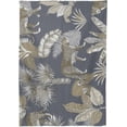 thumbnail image 2 of Tropical Palm Leaves Rectangle Tablecloth, Dust Proof Anti Wrinkle Wipeable Table Cloth Tabletop for of Dinner Kitchen Wedding Holiday Party 54"x72" Home Decor, 2 of 7