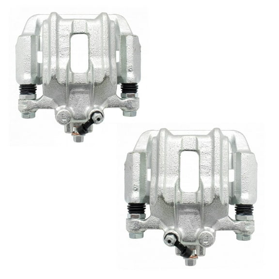 TRQ Rear Brake Caliper Set Compatible with 1991-1995 Acura Legend 1996-1998 RL 1995-1998 Honda Odyssey 1996-1999 Isuzu Oasis