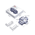 thumbnail image 2 of Pochoir Doré 2D IC de Remplacement Compatible pour iPhone 5S (Qianli), 2 of 5