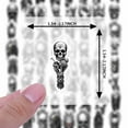 thumbnail image 6 of 35pcs Gothic Skull Stickers Skeleton Horror Stickers Gothic Skull Stickers for Laptops Suitcase, 6 of 9