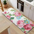 thumbnail image 5 of Pioneer Flower Floral Print Pattern Kitchen Rug Mat,Kitchen Runner Rugs Non Skid Washable,Decorative Kitchen Floor Mats for Kitchen,Sink,Laundry,17"x47.2", 5 of 7