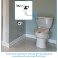 thumbnail image 2 of LNGOOR Trousse de Remplacement de Poignée de Toilette - Levier de Chasse pour Réservoir de Salle de Bain, 2 of 6
