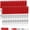 30 Red Pack, variant on Permanent Markers,Shuttle Art 30 Pack Red Permanent Marker set,Fine Point, Works on Plastic,Wood,Stone,Metal and Glass for Doodling, Marking