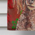 thumbnail image 4 of Carolines Treasures SC9747CHF Red Miniature Poodle Red Snowflakes Holiday Flag Canvas House Size, 4 of 4