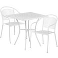 thumbnail image 2 of Table de Patio en Acier Inoxydable de 28 Po de Qualité Commerciale avec 2 Chaises Rondes, 2 of 4